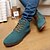cheap Men&#039;s Boots-Men&#039;s Faux Leather Fall / Winter Comfort Boots Blue / Yellow / Green
