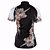 cheap Women&#039;s Cycling Clothing-ILPALADINO Women&#039;s Short Sleeve Cycling Jersey - Black Floral / Botanical Plus Size Bike Jersey Top Breathable Quick Dry Ultraviolet Resistant Sports 100% Polyester Mountain Bike MTB Road Bike Cycling