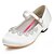 abordables Zapatillas de niña-Chica Zapatos Satén Primavera / Verano / Otoño Confort Tacones Pedrería para Blanco / Boda
