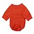 preiswerte Hundekleidung-Katze Hund T-shirt Welpenkleidung Buchstabe &amp; Nummer Hundekleidung Welpenkleidung Hunde-Outfits Atmungsaktiv Orange Kostüm für Mädchen und Jungen Hund Baumwolle XS S M L