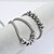 abordables Parure Bijoux-acier de titane d&#039;argent de la mode collier de perles de charme de chaîne de serpent et bracelets ensembles