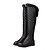 cheap Women&#039;s Boots-Women&#039;s Fall / Winter Snow Boots Leather Office &amp; Career / Dress Low Heel Black / White