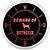 cheap LED Wall Clocks-Beware of Rottweiler Dog Pet Neon Sign LED Wall Clock