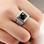 cheap Men&#039;s Jewelry-Unisex Statement Ring - Stainless Steel, Acrylic, Imitation Diamond Love Personalized 10 / 11 Silver For Wedding / Party / Gift