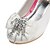 abordables Chaussures filles-Fille Chaussures Satin Printemps / Eté / Automne Confort Chaussures à Talons Noeud pour Blanc / Rouge / Rose / Mariage / Mariage / Gomme