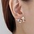 cheap Earrings-Women&#039;s Crystal Stud Earrings Climber Earrings Helix Earrings cuff Butterfly Animal Ladies Personalized Elegant Bridal Imitation Diamond Earrings Jewelry Golden For Party Wedding Daily
