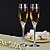 billige Champagneglass-Krystall Riste Fløyter 2 Personalisert Gaveeske