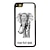 Недорогие Кейсы для телефонов-индивидуальный случай слон дизайн корпуса металл для iPhone 5с