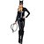 preiswerte Sexy Uniformen-Damen Superheld Bat / Fledermaus Geschlecht Zentai Anzüge Cosplay Kostüme Solide Gymnastikanzug / Einteiler