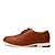 baratos Sapatos Oxford para Homem-Sapatos Masculinos Oxfords Preto / Marrom Couro Sintético Casual
