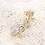 cheap Earrings-Women&#039;s Ear Cuff Climber Earrings Love Ladies Classic Initial Rhinestone Imitation Diamond Earrings Jewelry For Daily Casual