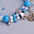 cheap Bracelets-Lureme®Rose/Paris Eiffel Tower/Pearl/Peach Heart Beads Bracelet(Assorted Color)
