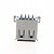 voordelige Aansluitingen &amp; Verbindingen-usb-een smd 2,0 vrouwelijke horizontale socket connector (5st)