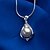 cheap Necklaces-Women&#039;s Pearl Pendant Necklace Ladies Luxury Pearl Sterling Silver Silver Plated White Necklace Jewelry For