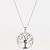 cheap Necklaces-Women&#039;s Pendant Necklace Long Friends Tree of Life life Tree Friendship Ladies Fashion Alloy Silver Necklace Jewelry For Party Birthday Thank You Gift Daily
