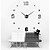 tanie Zegary ścienne-Bezramowy duży zegar ścienny diy, nowoczesny zegar ścienny 3d z lustrem naklejki z numerami do biura salon sypialnia kuchnia bar zegar płyta 120x120cm