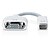 Недорогие Кабели-переходники DVI-мини DVI к VGA адаптер для яблочного ноутбука