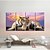 cheap Canvas Wall Clocks-Modern Contemporary Canvas Rectangular Animal Indoor AA Decoration Wall Clock Analog No