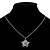 abordables Collier-Fashionable Women&#039;sStar-Shaped Wrapped Wire Silvering Pendants (1Pc)