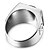 cheap Men&#039;s Jewelry-Unisex Statement Ring - Stainless Steel, Acrylic, Imitation Diamond Love Personalized 10 / 11 Silver For Wedding / Party / Gift
