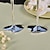 cheap Toasting Flutes-Material Crystal Toasting Flutes Gift Box Holiday Classic Theme All Seasons