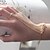cheap Bracelets-Canlyn Women’s Letter Decoration Bracelet &amp; Rings