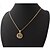 cheap Pendant Necklaces-Synthetic Diamond Pendant Necklace Vintage Necklace Ladies Cute Crystal Rhinestone Gold Plated Gold Necklace Jewelry For