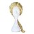 economico Parrucca per travestimenti-principessa delle fiabe elsa parrucche cosplay treccia da donna 60 cm fibra resistente al calore parrucca anime biondo argento parrucca di halloween