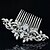 abordables Bijoux Cheveux-8.5cm Nobby coiffes peigne diadème mariage bijoux de mariée pour la fête