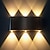 voordelige Verzonken gemonteerde wandlampen-Modern eigentijds Metaal Muur licht 90-240V 1w / Geïntegreerde LED