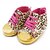 Недорогие Детская обувь-Золотистый-Для девочекХлопок-На плоской подошве-Обувь для малышей-На плокой подошве