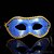 levne Party dekorace-Coway namaloval kolem hrany módní maska ​​halloween karnevalové masky (náhodné barvy)