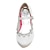 abordables Zapatillas de niña-Chica Zapatos Satén Primavera / Verano / Otoño Confort Tacones Pedrería para Blanco / Boda