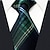 voordelige Herenstropdassen &amp; vlinderdassen-mannen casual ruitpatroon multicolor zijden stropdas