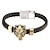 cheap Men&#039;s Bracelets-Leather Bracelet - Leather Animal, Wolf Unique Design, Fashion Bracelet Black For Party / Daily / Casual