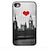 billige Tilpassede Photo Products-personlig sag i love london mønster metal tilfældet for iPhone 4 / 4S