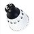 abordables Bombillas-7.5 W Focos LED 700-750 lm GU10 1 Cuentas LED COB Regulable Decorativa Blanco Fresco 220-240 V / Cañas