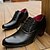 Χαμηλού Κόστους Ανδρικά Oxfords-Ανδρικά Οξφόρδη Νεωτεριστικά παπούτσια Παπούτσια άνεσης Causal Γραφείο &amp; Καριέρα Φο Δέρμα Μαύρο Φθινόπωρο Άνοιξη / EU40