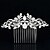 abordables Bijoux Cheveux-8.5cm Nobby coiffes peigne diadème mariage bijoux de mariée pour la fête