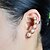 ieftine Inele de Ureche-Pentru femei Cătușe pentru urechi Lux Perle Imitație de Perle Ștras cercei Bijuterii Pentru Nuntă Petrecere Zilnic Casual Sport / Diamante Artificiale