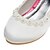baratos Sapatos de Menina-Para Meninas Sapatos Cetim Primavera / Verão / Outono Conforto Sem Salto Pedrarias Branco / Vermelho / Rosa / Casamento