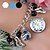 abordables Relojes de mujer-Mujer Reloj de Moda Reloj Pulsera Cuarzo Aleación Banda Heart Shape Perlas Negro Blanco Azul Blanco Negro Azul