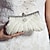 abordables Pochettes et sacs à main de soirée-Femme Perle / Imitation Perle / Paillette Satin Pochette Sacs de mariage Noir / Rose / Ivoire
