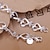 abordables Bijoux de Noël1-vilin bracelet de varech en argent féminin classique style féminin