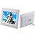 cheap Digital Picture Frames-7-inch  LCD Loop Playback Digital Photo Frame with Remote Control Music Video (White and Black)