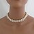 cheap Necklaces-Women&#039;s Double Pearl Necklace