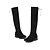 abordables Bottes Femme-Femme Chaussures Similicuir Printemps / Automne / Hiver Talon Bas 45.72-50.8 cm / Bottes Noir / Rouge / Marron