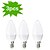voordelige Gloeilampen-2700 lm E14 LED-kaarslampen C35 27 leds SMD 3022 Decoratief Warm wit AC 220-240V