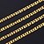 voordelige Religieuze Sieraden-Heren Kettingen Baht Chain Dames Dubai Koper Verguld Geel goud Goud 55 cm Kettingen Sieraden Voor Kerstcadeaus Feest / 18K Gold Filled