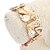 זול צמיד אופנתי-השרשרת באירופה ובאמריקה אופנה מהודרת פרחי חרוזים נשים קישור צמידים (צבעים נוספים) (1pc)